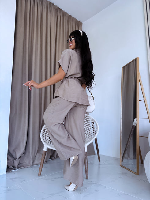 ELYNDI LUX set "KOLKA" - CAPPUCCINO
